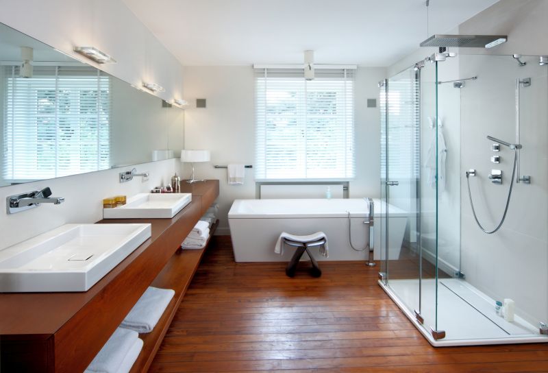 Open-Concept Bathroom Design